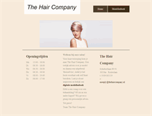 Tablet Screenshot of hair-company.nl